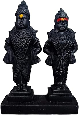 Saater online & marketing support du seigneur vitthal rukmani, statue de dieu vitthal-rukmani murti pour salle pooja, décoration de temple à la maison (5 pouces, noir). DIAYTAR COTE D'IVOIRE, la boutique en ligne généraliste leader en Cote d'Ivoire, propose plus de 300000 références pour satisfaire tous vos besoins. Découvrez notre large sélection de produits et bénéficiez de nos prix compétitifs. Faites confiance à notre boutique en ligne fiable et sécurisée.