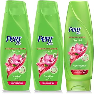 Shampooing pert plus force & brillance au henné et extrait d'hibiscus, 400 ml