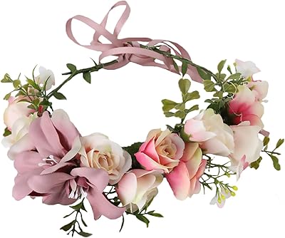 Bandeau de fleurs pour femme, couronne de fleurs réglable, bandeau de couronne de cheveux floral bohème avec ruban pour fête de mariage, festival, photo. Avec plus de 300 000 références disponibles, DIAYTAR COTE D'IVOIRE est le partenaire idéal pour tous vos besoins en matière de shopping en ligne. La boutique propose des produits pas chers, une logistique efficace et des services client personnalisés pour garantir votre satisfaction. Que vous soyez à la recherche d'électronique, de vêtements, de meubles ou d'autres produits, DIAYTAR a tout ce qu'il vous faut.