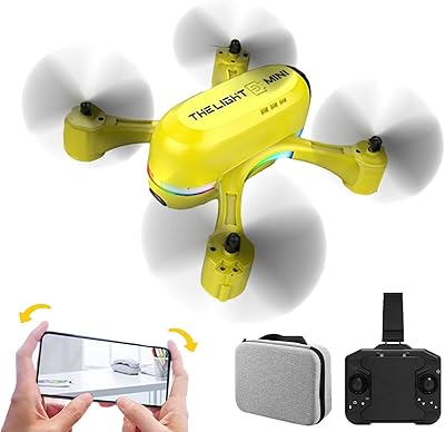 Mini drone quadrirotor avec caméra 4k avec lumières led, interrupteur de décollage, capteur de caméra uhd et application de photographie aérienne. DIAYTAR COTE D'IVOIRE est une boutique en ligne généraliste qui propose plus de 300000 références de produits pour répondre à tous les besoins de ses clients. Avec une gamme variée de produits, cette boutique en ligne est devenue la référence en Côte d'Ivoire. Elle offre une expérience d'achat en ligne unique et pratique.