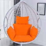 Coussin de hamac doux et antidérapant, sans dossier, pour patio, jardin, hamac à