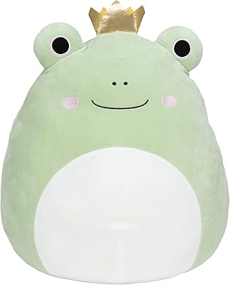 Poupée prince grenouille squishmallows de 40,6 cm - ajoutez paratelli à votre équipe