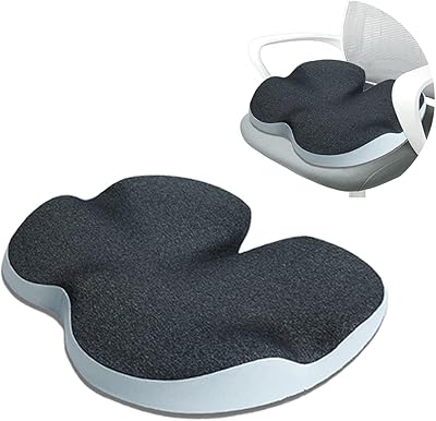 Coussin de siège de chaise de bureau : oreiller orthopédique en mousse à