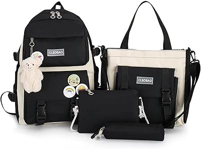 Gookid ensemble de 4 sacs à dos kawaii pour enfants adolescents filles