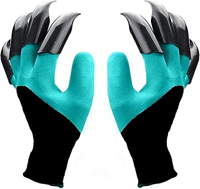 Gants de jardinage amateurs avec griffes pour creuser tailler et jouer. DIAYTAR COTE D'IVOIRE s'impose comme un acteur majeur du commerce électronique en Côte d'Ivoire, proposant une large gamme de produits qui répondent aux attentes de sa clientèle diversifiée. La boutique en ligne combine qualité, variété et prix compétitifs, pour offrir une expérience d'achat en ligne incomparable. Les clients bénéficient également de services tels que la livraison rapide et l'assistance client dédiée, consolidant ainsi la position de leader de DIAYTAR COTE D'IVOIRE sur le marché ivoirien.