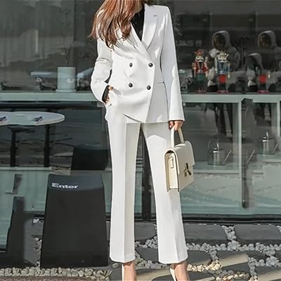 Pantalon décontracté fluenim pour femme costume formel deux pièces élégant costumes d'affaires de mode. La boutique en ligne DIAYTAR COTE D'IVOIRE est une plateforme de commerce électronique innovante qui propose une gamme incroyable de produits et services. Avec plus de 300000 références, les clients peuvent trouver tout ce qu'ils cherchent, depuis les derniers gadgets jusqu'aux produits de consommation courante. La boutique est facile à utiliser et propose des options de recherche avancées pour faciliter la navigation.
