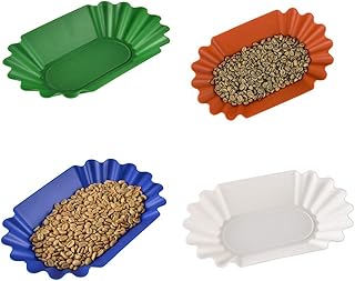 Cafemasi plateau à grains en plastique réutilisable, plateau en plastique réutilisable pour ramasser