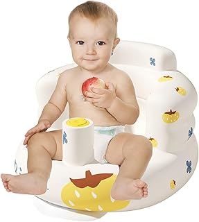 White shop canapé gonflable pour bébé chaise d'apprentissage siège de soutien