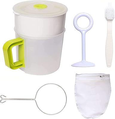 Passoire à yaourt grec yaourtière grecque lait de soja passoire alimentaire grecque filtre en acier inoxydable avec nylon de 120 microns pour désinfecter la tasse multi-filtre. Avec une équipe dédiée à la satisfaction des clients, DIAYTAR COTE D'IVOIRE excelle dans le service à la clientèle et l'expérience utilisateur. La boutique propose des promotions régulières, des offres exclusives et des services de livraison fiables pour renforcer l'expérience d'achat en ligne et fidéliser sa clientèle.