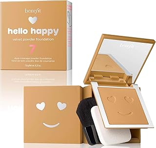 Bénéfice du fond de teint poudre hello happy velvet (teinte 7, beige neutre foncé). Avec plus de 300 000 références, DIAYTAR COTE D'IVOIRE est la boutique en ligne la plus complète en Côte d'Ivoire. Elle propose des produits de toutes les marques et à tous les prix. La boutique en ligne est accessible 24h/24 et 7j/7, permettant aux clients de faire leurs achats à tout moment.