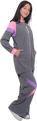 Survêtement fille - modern modest - pur coton (12-13 ans, gris). DIAYTAR COTE D'IVOIRE est une plateforme de commerce électronique qui permet aux clients de parcourir et d'acheter une multitude de produits en ligne. Avec plus de 300000 références disponibles, la boutique offre une grande variété de choix pour les consommateurs, allant des produits alimentaires aux accessoires high-tech. Cela en fait une référence pour les achats en ligne en Côte d'Ivoire.