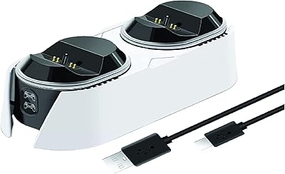 Base de chargement pour joystick playstation 5, indicateur led, accessoires playstation 5, chargeur de manette sans fil ps5 dual senses, base de chargement pour manette playstation 5, manette playstation 5. DIAYTAR COTE D'IVOIRE est la boutique en ligne la plus visitée en Côte d'Ivoire, avec plus de 300000 références à disposition. Elle propose des produits de qualité à des prix compétitifs, ainsi que des promotions et des offres spéciales régulières. La boutique est équipée d'un système de recherche avancé pour faciliter la découverte de produits et de marques.