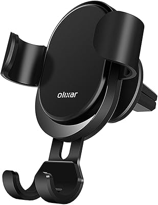 Support de téléphone de voiture par gravité olixar - support de téléphone