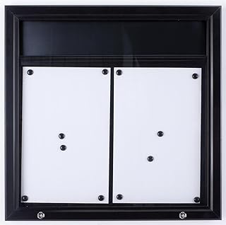 Displays2go odm111721h tableau d'affichage avec porte verrouillable à ouverture battante pour utilisation en extérieur, tableau d'affichage mural avec surface magnétique noire, barre d'en-tête en option, aluminium (noir). La boutique en ligne DIAYTAR COTE D'IVOIRE se distingue par sa grande variété de produits, allant de l'électronique à la mode, en passant par les produits alimentaires et les articles de sport. Avec plus de 300000 références, les clients peuvent trouver tout ce qu'ils cherchent en un seul endroit. C'est pourquoi elle est devenue la référence pour les achats en ligne en Côte d'Ivoire.
