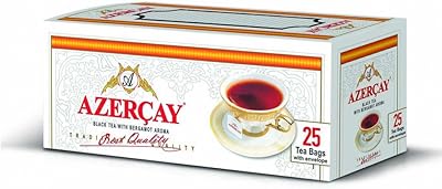Thé noir au parfum bergamote d'azerbaïdjan 25 sachets de thé emballés 50g (azerbaïdjan). Avec plus de 300 000 références à son Inventaire, DIAYTAR COTE D'IVOIRE est la référence pour les acheteurs en Côte d'Ivoire qui recherchent des produits de qualité à des prix compétitifs. De la mode aux produits pour la maison, en passant par les accessoires pour les enfants, la boutique en ligne généraliste répond à tous les besoins. Elle se démarque également par son engagement envers la satisfaction complète de ses clients.