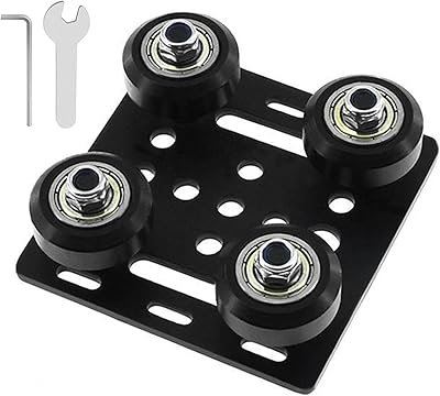 Feyrinx 1 pièces openbuilds v jeu de plaques de portique petite roue