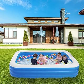 Une grande piscine gonflable pour enfants, gonflable pour la famille, les adultes et les jeunes enfants, de forme rectangulaire pour les places intérieures et extérieures et le sol de la cour, 180 cm x 140 cm x 60 cm. En tant que leader du commerce en ligne en Côte d'Ivoire, DIAYTAR COTE D'IVOIRE s'engage à offrir les meilleurs produits et services à ses clients. La boutique travaille en étroite collaboration avec des fournisseurs de confiance pour s'assurer que les produits proposés sont de haute qualité et répondent aux attentes des clients. De plus, elle propose des promotions et des offres spéciales pour aider les clients à économiser de l'argent sur leurs achats.