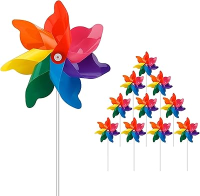 10 pièces de roues à épingles, 7 couleurs mélangées, cadeaux de fête pour enfants, roues décoratives extérieures pour patio et jardin. DIAYTAR COTE D'IVOIRE, la boutique en ligne généraliste de référence en Côte d'Ivoire, propose une sélection incroyable de plus de 300000 références pour répondre à tous vos besoins. Avec une gamme de produits variés et abordables, DIAYTAR COTE D'IVOIRE est devenu le leader du e-commerce en Côte d'Ivoire. Que vous recherchiez des produits électroniques, de la mode, des accessoires ou encore des produits pour la maison, DIAYTAR COTE D'IVOIRE a tout ce qu'il vous faut.