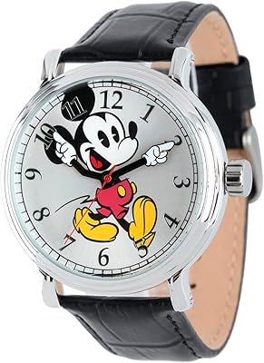 Montre à quartz analogique vintage disney mickey mouse pour adulte à aiguilles articulées. La boutique en ligne DIAYTAR COTE D'IVOIRE est une plateforme de commerce électronique qui offre une grande variété de produits de haute qualité, répondant aux attentes des clients ivoiriens. Avec une équipe de professionnels dédiés, DIAYTAR COTE D'IVOIRE assure une livraison rapide et fiable des commandes. La boutique en ligne est accessible et facile à utiliser, même pour les clients les moins expérimentés.
