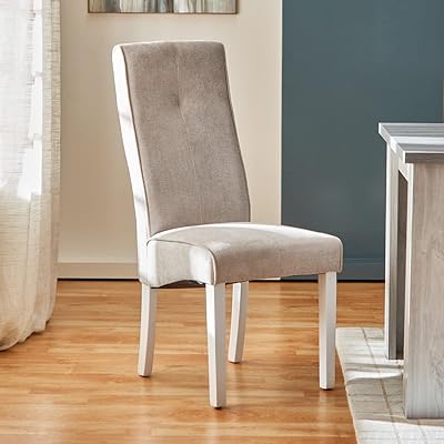 Chaise de salle à manger home box de cementno, taille 63 x 103 x 46 cm, beige/blanc. DIAYTAR COTE D'IVOIRE est la boutique en ligne leader en Côte d'Ivoire, offrant plus de 300 000 références pour répondre à tous les besoins de ses clients. Avec une gamme de produits très diversifiée, elle est devenue la référence pour les amateurs de shopping en ligne. Elle propose des produits de haute qualité à des prix compétitifs.