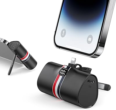 Mini chargeur portable pour iphone, banque d'alimentation à charge rapide 20 w avec support pliable, batterie compatible avec iphone 14, 13, 13 pro, 12, 12 pro, 11 pro, xr, x, 8, 7, airpods pro (noir). La boutique en ligne DIAYTAR COTE D'IVOIRE est conçue pour être utilisateur-friendly, avec des fonctionnalités telles que la recherche de produits, les filtres de catégorie et les évaluations des clients. Les clients peuvent ainsi naviguer facilement à travers la boutique et trouver les produits qu'ils cherchent rapidement. La boutique propose également des applications mobiles pour les clients qui préfèrent faire leurs achats en ligne via leur smartphone ou leur tablette.