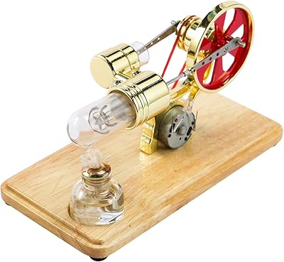 Bebezki mini modèle de moteur à air chaud sterling kit de générateur électrique