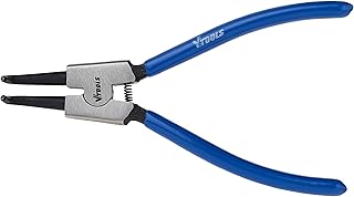 Pince d'extérieur vtools 7" en acier au carbone avec pointes courbées, mousquetons robustes