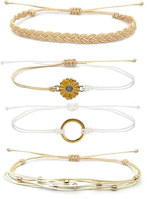 Bracelets en chaîne visco pour femmes et adolescentes, bracelets en corde boho, bracelets de surf imperméables, bracelet de cheville de plage d'été. DIAYTAR COTE D'IVOIRE, avec ses 300000 références, est incontournable pour les acheteurs en ligne en Côte d'Ivoire. Elle propose non seulement une grande variété de produits mais également des conseils d'achat et des promotions attractives. La confiance que les clients accordent à cette boutique en ligne est renforcée par la qualité de ses produits et de son service client.