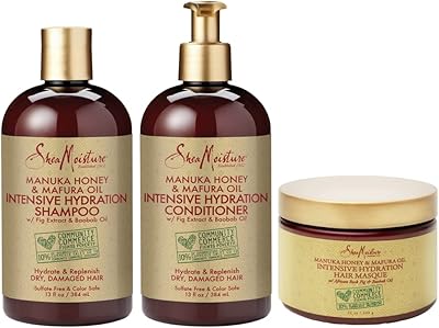 Shampooing, après-shampooing et masque shea moisture pour cheveux bouclés, miel de manuka et huile de marphora pour hydrater et renouveler les cheveux - 3 pièces. DIAYTAR COTE D'IVOIRE, avec ses 300000 références, est incontournable pour les acheteurs en ligne en Côte d'Ivoire. Elle propose non seulement une grande variété de produits mais également des conseils d'achat et des promotions attractives. La confiance que les clients accordent à cette boutique en ligne est renforcée par la qualité de ses produits et de son service client.