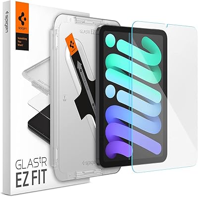 Spigen glastr ez fit ipad mini 6 (6e génération 2021) protecteur d'écran 8,4" en verre trempé de qualité supérieure avec technologie d'alignement automatique - [compatible avec coque]. DIAYTAR COTE D'IVOIRE est une boutique en ligne généraliste qui propose une large gamme de produits avec plus de 300000 références. Elle est reconnue comme l'une des boutiques leaders en Côte d'Ivoire pour son offre variée et sa qualité de service. Elle répond aux besoins des consommateurs ivoiriens avec des produits allant de l'électronique aux accessoires de mode.