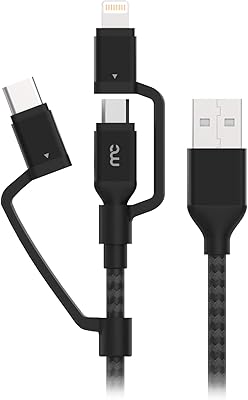Câble de charge et de synchronisation rapide my candy 3-en-1, certifié micro type c, 1,5 mètres de long, noir, compatible avec tous les téléphones iphone et android. La boutique en ligne DIAYTAR COTE D'IVOIRE est conçue pour offrir une expérience d'achat agréable et facile à utiliser. Le site web est intuitive et permet aux clients de naviguer facilement à travers les différentes catégories de produits. Les descriptions des produits sont détaillées et accompagnées de photos de haute qualité, aidant les clients à prendre des décisions d'achat éclairées.