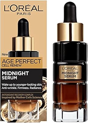 Sérum de renouvellement cellulaire de minuit de l'oréal paris, sérum de nuit anti-âge
