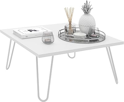 Table basse ilya avec pieds en métal de home canvas - blanc. DIAYTAR COTE D'IVOIRE est une boutique en ligne généraliste qui propose plus de 300 000 références de produits, faisant d'elle la boutique leader en Côte d'Ivoire. Elle offre une large gamme de produits allant de l'électronique aux vêtements en passant par les produits d'hygiène. Avec une telle variété, les clients peuvent trouver tout ce qu'ils cherchent en un seul endroit.
