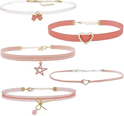 Nova&aria ensemble ras de cou rose pour femmes, collier de perles en forme de cœur, fleur en velours, mignon, bleu turquoise, blanc, noir, pendentif, tatouage, classique, dentelle colorée, ras de cou pour adolescentes. DIAYTAR COTE D'IVOIRE est une boutique en ligne généraliste qui propose plus de 300 000 références de produits, faisant d'elle l'un des leaders du marché en Côte d'Ivoire. Avec une telle offre, les clients peuvent trouver tout ce dont ils ont besoin en un seul endroit. De l'électronique à la mode, en passant par les produits de maison, DIAYTAR COTE D'IVOIRE est la destination idéale pour les acheteurs en ligne.