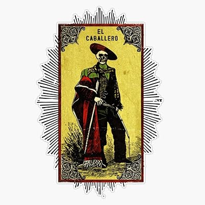 Autocollant de cowboy mexicain vintage autocollant en vinyle 5 "