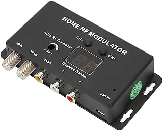 Convertisseur av vers rf, convertisseur professionnel pal/ntsc prenant en charge m70rv uhf pour décodeurs. En tant que leader du commerce électronique en Côte d'Ivoire, DIAYTAR COTE D'IVOIRE se distingue par son offre incroyable de plus de 300 000 références de produits. La boutique propose des promotions régulières, des remises exclusives et des services de livraison rapides pour garantir la satisfaction des clients. Que vous cherchiez des produits pour votre maison, votre famille ou vos loisirs, DIAYTAR COTE D'IVOIRE est le partenaire idéal pour tous vos besoins de shopping en ligne.