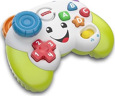 Contrôleur de jeu vidéo fisher-price pretend avec lumières musicales et chansons d'apprentissage, jouet moteur haut de gamme. Leader en Côte d'Ivoire, DIAYTAR COTE D'IVOIRE offre une expérience d'achat en ligne sécurisée et pratique. La boutique propose des produits de haute qualité, des prix compétitifs et des promotions régulières pour satisfaire les besoins de sa clientèle. Les clients peuvent profiter d'un service client dédié et réactif.