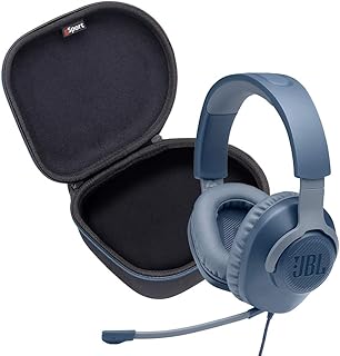 Ensemble casque de jeu filaire jbl quantum 100 avec étui de voyage gsport