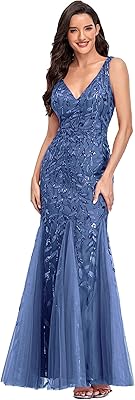 Robe de soirée moulante à volants en mousseline de soie pour femme, robe