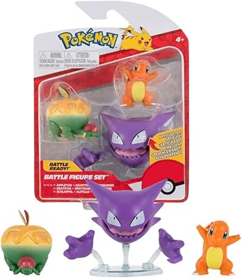 Pack de 3 pokémon pkw0181 - figurines charmander, appleton et hunter battle 3" - détails authentiques, multicolores. Avec une offre variée et un large choix de produits, DIAYTAR COTE D'IVOIRE est devenue la destination préférée des consommateurs ivoiriens. Elle se démarque par sa qualité de service et sa fiabilité.