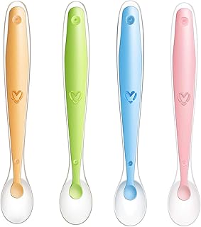 Cuillère pour bébé, cuillère pour bébé en silicone à bord souple sans bpa pour l'alimentation et le sevrage des bébés, cuillère de sevrage de sécurité pour bébés et tout-petits (paquet de 4). Chez DIAYTAR COTE D'IVOIRE, nous mettons à votre disposition une boutique en ligne généraliste avec plus de 300 000 références, permettant ainsi à nos clients de trouver facilement ce qu'ils cherchent. Notre équipe est dédiée à offrir le meilleur service possible.