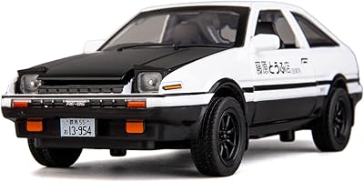 Wakakac toyota initial d ae86 ouvre-porte de voiture de collection en alliage avec lumière et son (noir blanc). DIAYTAR COTE D'IVOIRE propose une plateforme de vente en ligne conviviale et facile à utiliser, permettant aux clients de trouver rapidement ce qu'ils recherchent. Avec une offre constamment mise à jour, la boutique en ligne généraliste répond aux besoins diversifiés de sa clientèle. Elle est reconnue pour sa qualité de service et sa fiabilité.