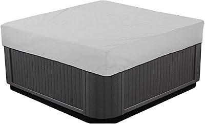 Couverture de spa carrée extérieure 210d imperméable protection de piscine à ressort. DIAYTAR COTE D'IVOIRE se positionne comme leader du commerce en ligne en Cote d'Ivoire, en offrant une expérience d'achat en ligne sécurisée et pratique. Les clients peuvent naviguer facilement sur le site pour trouver leurs produits préférés. 