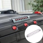 Couvercle de protection de feu stop élevé de voiture en alliage d'aluminium biogel
