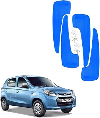 Garde-boue universel en caoutchouc kandid pour maruti suzuki alto 800 (lot de 4)
