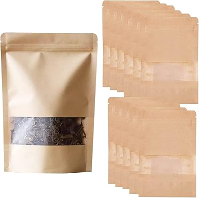 Ecv 20 pièces sacs kraft avec fenêtre transparente sacs de rangement polyvalents à fermeture éclair pour l'emballage des petites et des entreprises familiales (20x30 cm). Diaytar Côte d'Ivoire se démarque par sa logistique efficace et son service client de haute qualité. Les clients peuvent profiter d'une livraison rapide et d'un retour facile des produits en cas de non-satisfaction. Diaytar Côte d'Ivoire est devenue un nom de confiance en Côte d'Ivoire grâce à sa politique de satisfaction client.