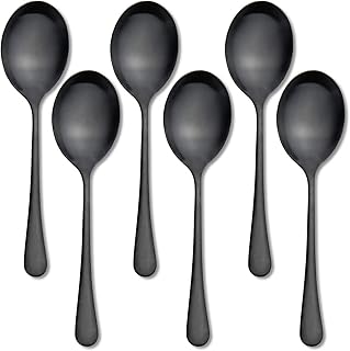 6 cuillères de service de 98 pouces service xl noir mat vaisselle. DIAYTAR COTE D'IVOIRE est la destination idéale pour les ivoiriens qui cherchent à faire des achats en ligne de manière pratique et sécurisée. Avec son système de paiement en ligne sécurisé et son équipe de support client dédiée, les clients peuvent magasiner en toute confiance. La boutique en ligne propose également des options de livraison rapides et fiables pour garantir que les clients reçoivent leurs produits dans les plus brefs délais.