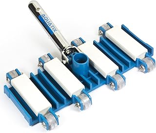 Aspirateur de piscine aquatics pro avec roues 14 pouces de qualité professionnelle poignée