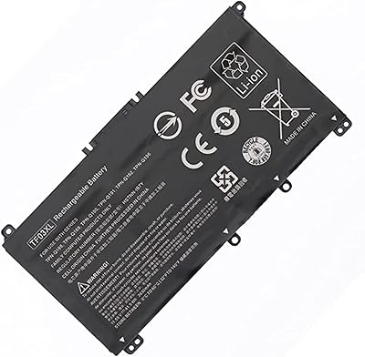 Batterie d'ordinateur portable tf03xl pour hp pavilion 14-bf 14-bk 14-bp 14-cd 15-cc 15-cd