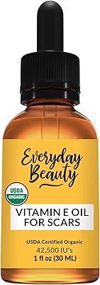 Huile de vitamine e biologique - certifiée usda 100 % naturelle à base
